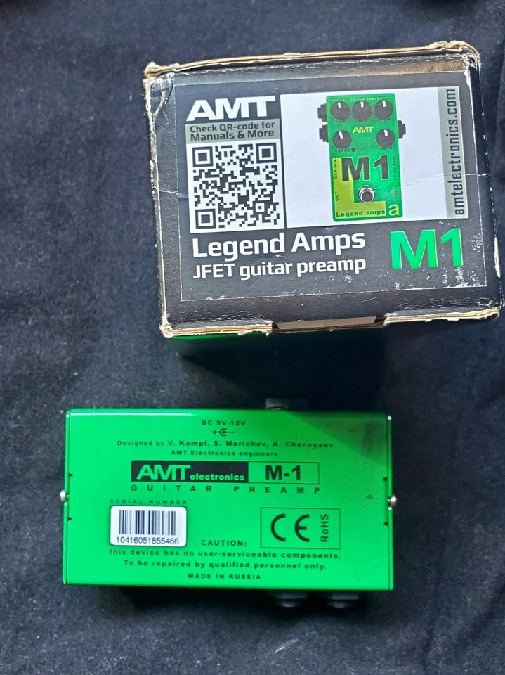 AMT M1 JCM-800 Marshall Distortion Overdrive Amp Sim Pedal - Image 2 of 4