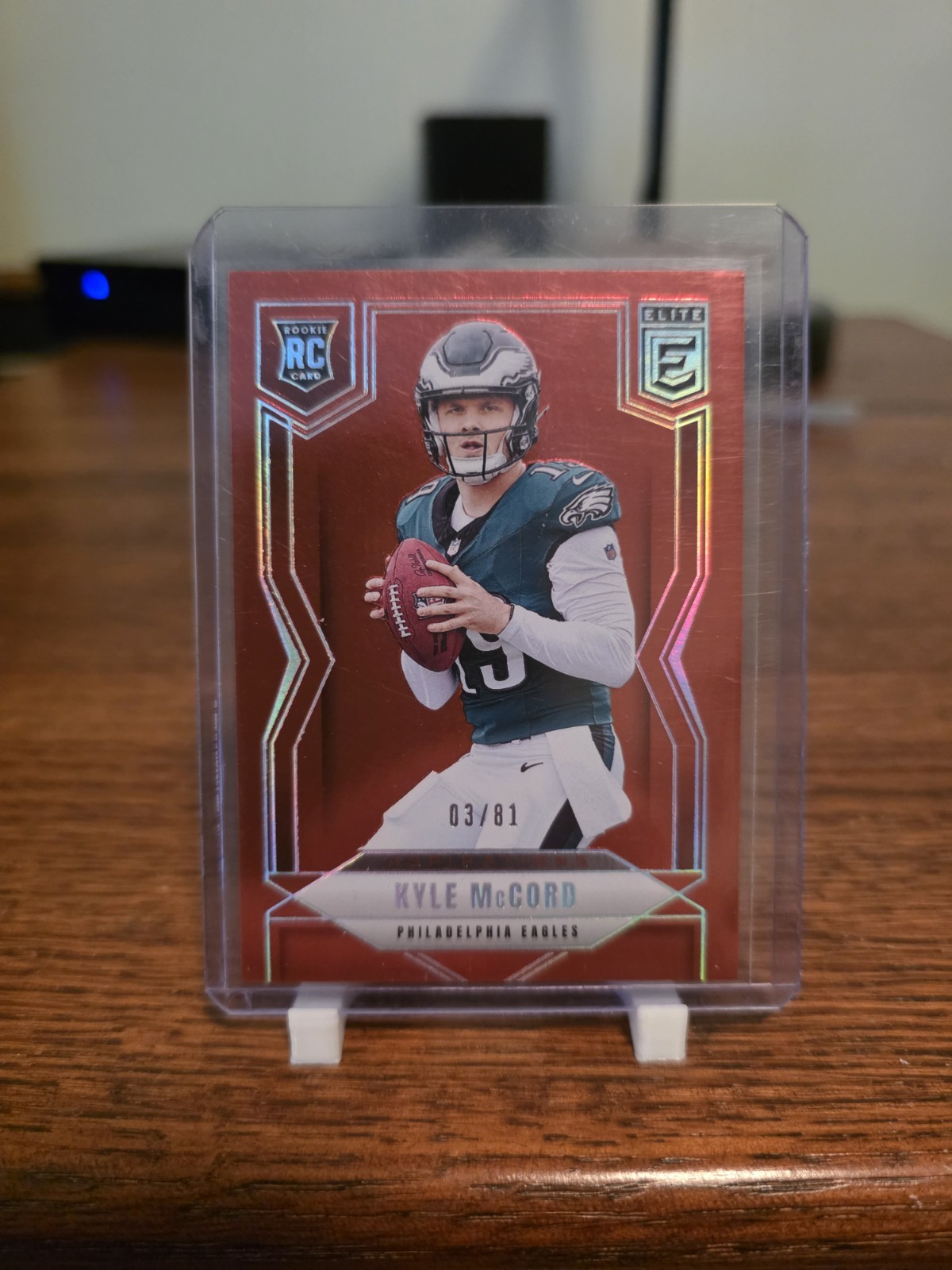 2025 Panini Donruss Elite - Rookies Kyle McCord #171 Aspirations /81 (RC)