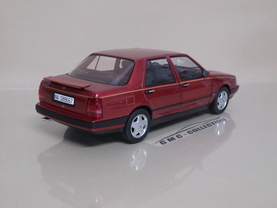 LANCiA THEMA 8.32 FERRARi 1988 2S ROSSO RED MET. EDiZiONE LiMiTATA MiTiCA 1/18 - Immagine 3 di 4