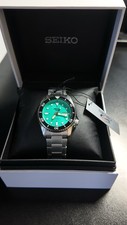 Seiko 5 Sports SKX 'Midi' Teal SRPK33K1 Full Set Box Papers Tags Stickers Mint