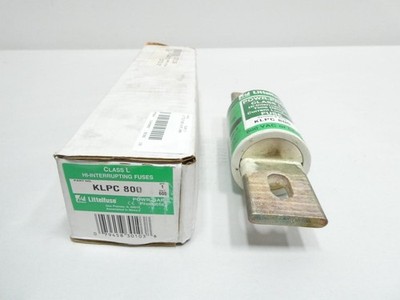 Littelfuse KLPC 800 Time Delay Current Limiting Fuse L 800a Amp 600v-ac