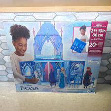 Hasbro Disney Frozen Foldable Fold Go Ice Palace Playset Elsa Anna Olaf