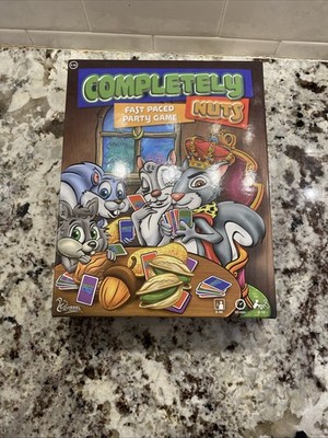 COMPLETELY NUTS Party Card Game by Squirrel Products 100% COMPLETE 2018