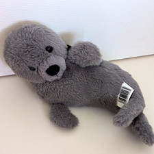 Kellytoy Gray Seal Stuffed Animal Plush Washable Small 6-14in 3 2022 GS7711