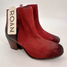 Roan by Bed Stu Lina Red Boots Size 9.5