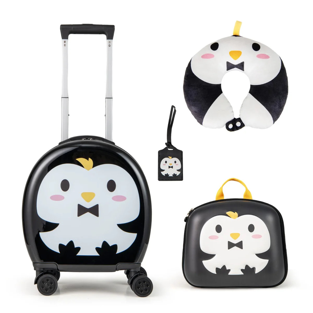 Valise enfant 38 cm et sac à dos léger pour ranger facilement les jouets de voyage