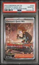 Clemont's Quick Wit 2024 Pokemon Surging Sparks SIR PSA 10 #243 on eBay