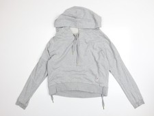 Adidas Stella McCartney Team GB Grey Sequin Hoodie Womens 16