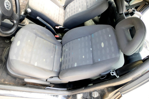 Arosa VW Lupo Sitz vorn links Fahrersitz Höhenverstellung höhenverste dunkel