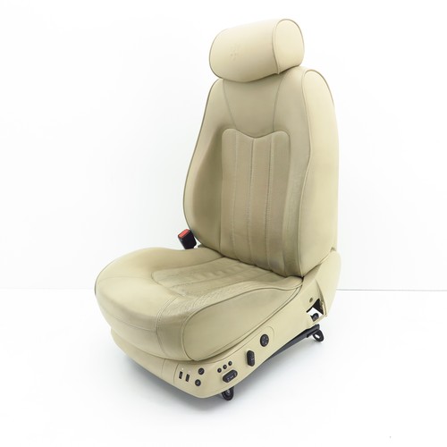 Sitz vorne links Beige Maserati Quattroporte V M139 Sitzheizung + Belüftung