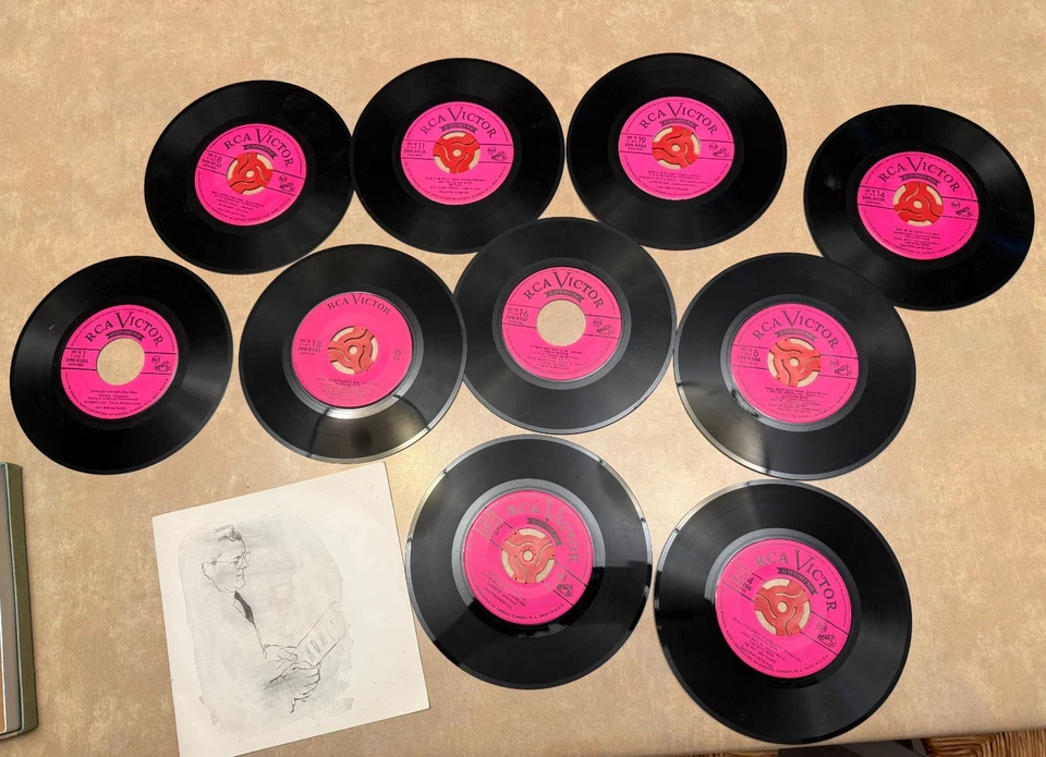 GLEN MILLER LIMITED EDITION VOLUME ONE (10 )7" RECORDS 1956 BOX SET ALBUM - Image 2 of 2