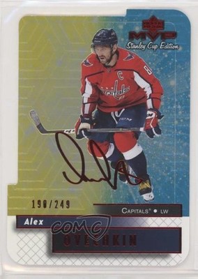 2019 Upper Deck MVP Colors and Contours 190/249 Alex Ovechkin Alexander #4 a2k