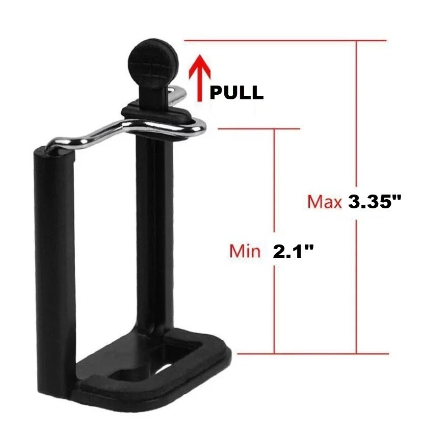 Cellphone Tripod Selfie Mount Adapter Holder Bracket for iPhone Samsung - Image 3 of 4
