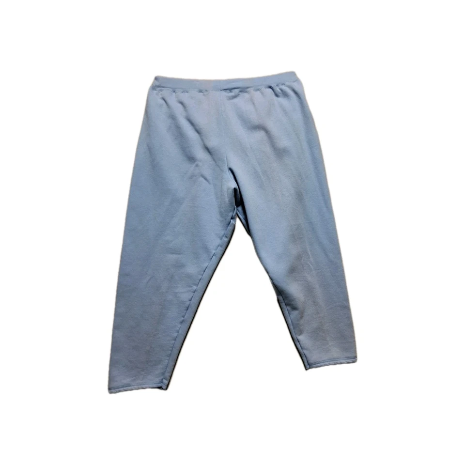 Pantalón de chándal Just My Size azul claro polar Plus 26/28 W suave núcleo acogedor Foto 2 de 4