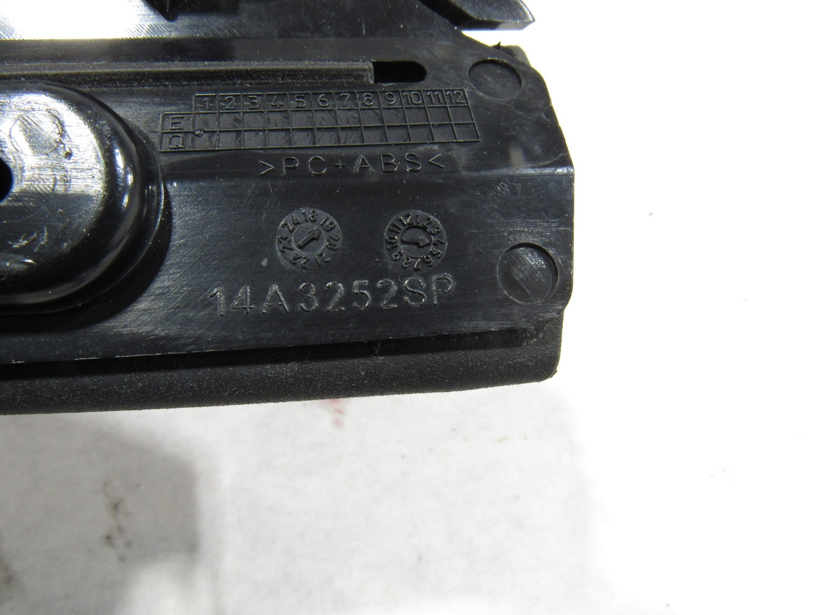 17-20 Mclaren 720S 720 2020 Left Driver Door Corner Weather Strip Seal #3