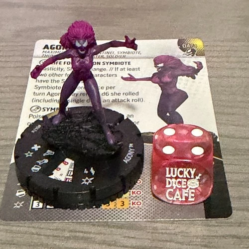 Marvel Heroclix Venom 047a Agony Super Rare