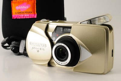 LCD Works [NEAR MINT] Olympus Mju II 115 VF Stylus Point & Shoot 35mm Film JAPAN