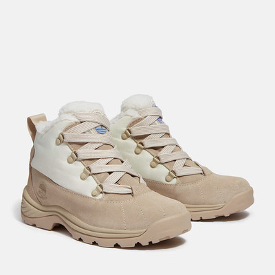 Timberland White Ledge TB0A43W8ER3 Women 8.5 Beige Waterproof Snow Boots DWA3559