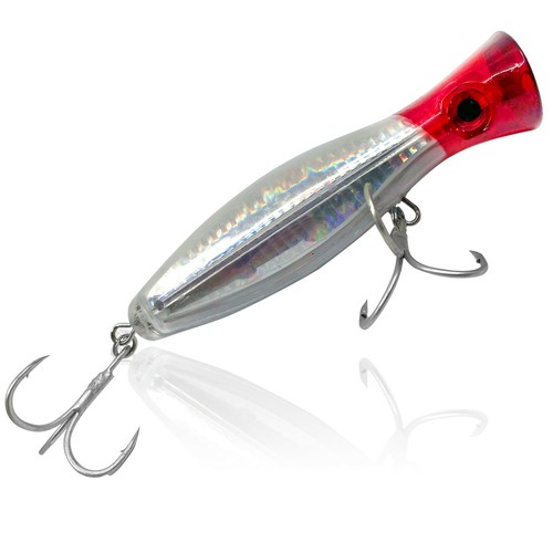 UFISH Bass Pike Musky Topwater Popper Lure Hard Fishing Bait for Fresh Saltwater - Picture 33 of 39