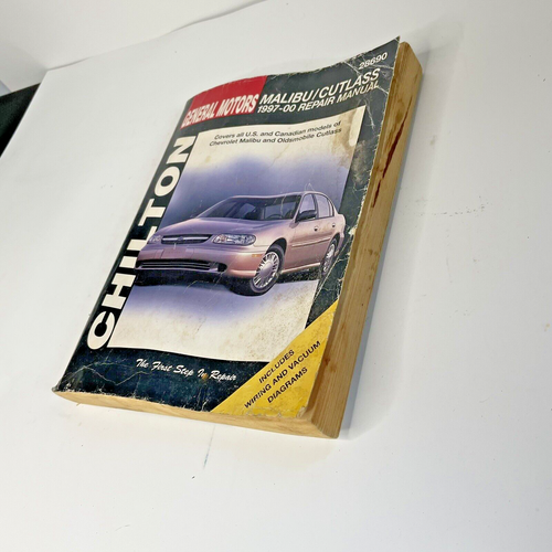 GM Chilton Malibu Cutlass 1997 - 2000 Repair Manual 28690 General Motors - Picture 7 of 8