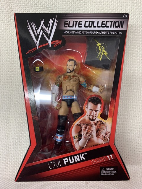 cm punk action figure elite
