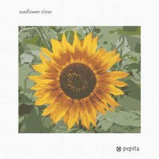 Sunflower Close Needlepoint Kit or Canvas