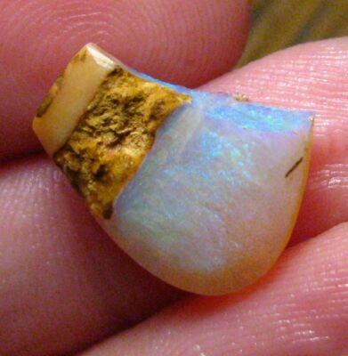 Opale Boulder Cabochon 25cts - Pierre Fine Lapidaire - Cadeau Noël