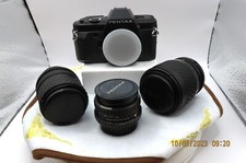 New In Box Vintage Pentax P3N Film Camera Complete Kit