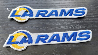 2020 Los Angeles Rams LA Rams Logo Patch NFL Football USA Sports Superbowl 2pcs