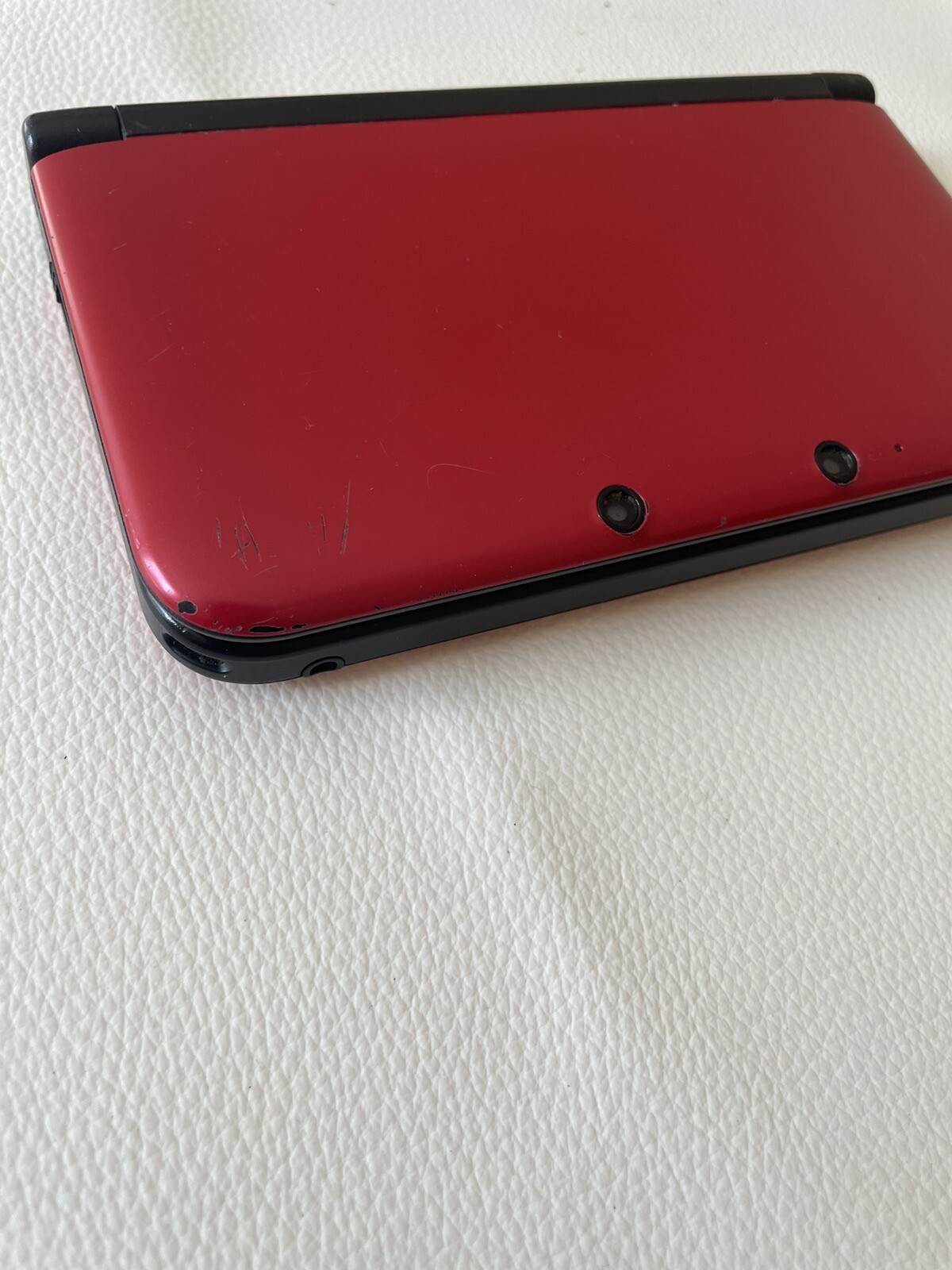 Red Nintendo 3DS XL Bundle With Charger, Stylus & 3 Games Lot eBay