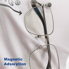 Magnetic Eye Glasses Eyeglass Holder Hook Magnet Spectacle Sunglasses Hang Clip — image 5