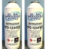 HFO, R1234yf, Refrigerant Automotive A/C, 2 Can Recharge Kit