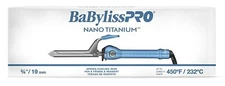 BaBylissPRO Nano Titanium ¾" Spring Curling Iron | BNT75S