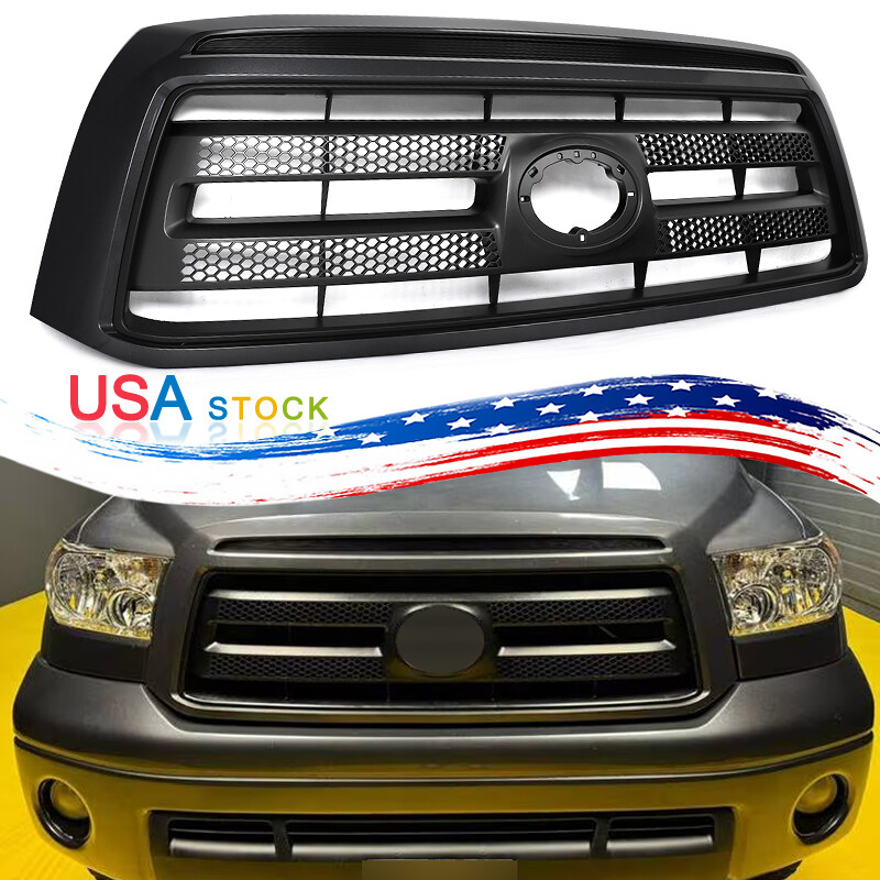 Fit 2010-13 Toyota Tundra Front Bumper Grille Upper Grill Assembly Magnetic Gray