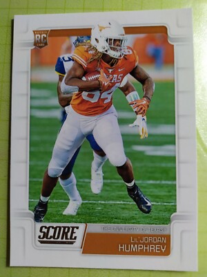 NFL Trading Card Lil'Jordan Humphrey New Orleans Saints   Panini Score 2019