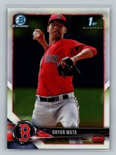 2018 Bowman Chrome Prospects #BCP2 Bryan Mata