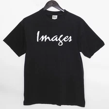 Vintage 1990s IMAGES Single Stitch Murina Made in USA Black T Shirt Men's L
