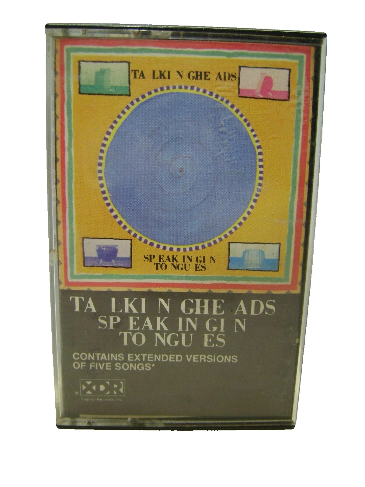 Talking Heads Rock punk/new wave casetes de Música