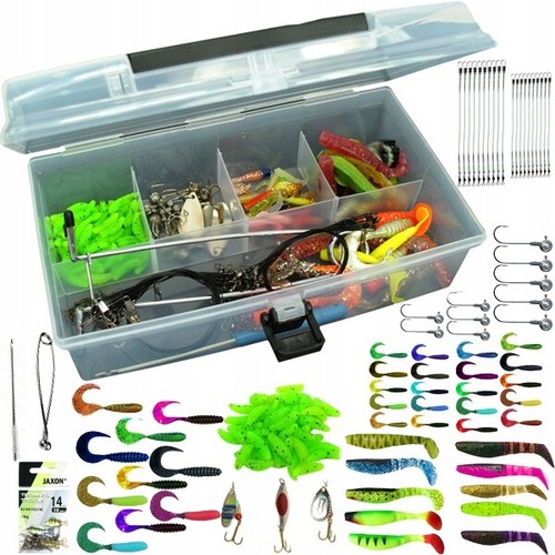 Vicloon Angelköder-Set 147 Teile - Komplettset Mit Box Für Süß- & Salzwasser