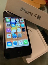 Apple iPhone 4S 16GB Black ICLOUD FREE ITA Model A1387 - No Apple Box