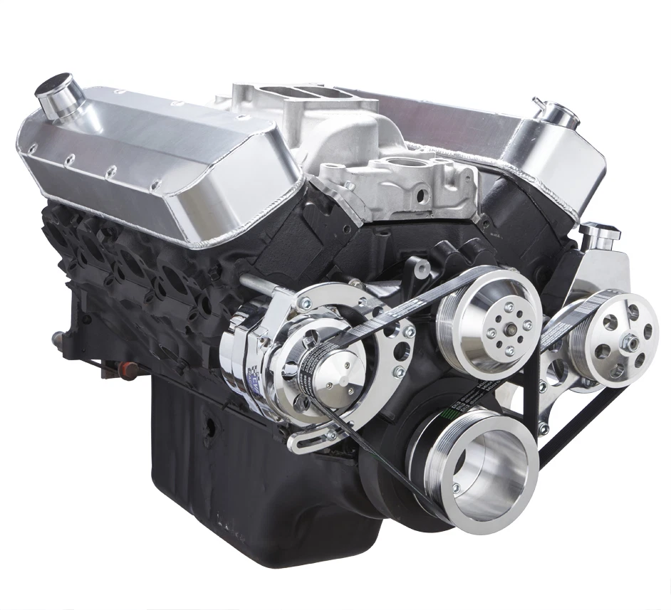 Big Block Chevy Serpentine Conversion Kit Power Steering BBC System 396 427 454 - Image 2 of 4