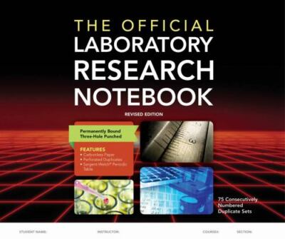The Official Laboratory Research No..., Jones & Bartlet