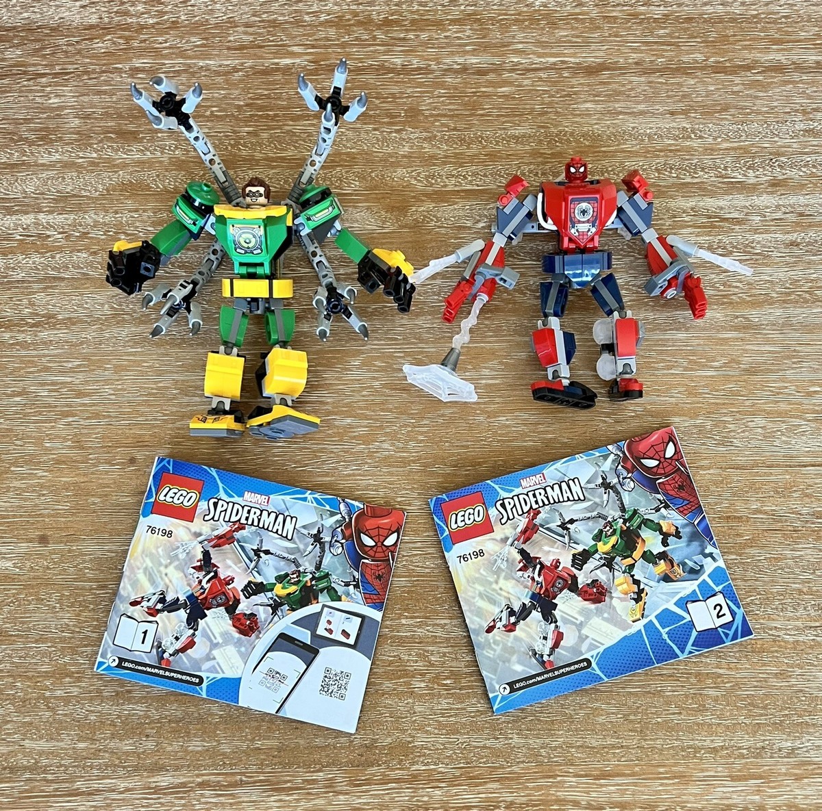 LEGO Marvel Spider-Man Doctor Octopus Mech Battle 76198 Toy Set