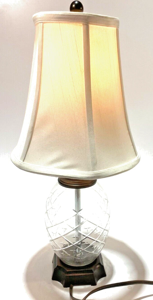 Glass and metal lamp deals