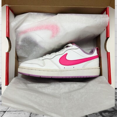 Court Borough Low 2 GS 'White Hyper Pink 