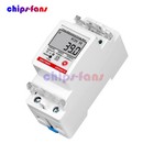 DIN-Rail Multifunction Single-Phase Energy Meter 2P With RS485 Modbus AC230V