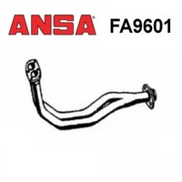 Vorderes Abgasrohr Auspuffrohr Fiat Panda 1300 DS Ansa 7573697