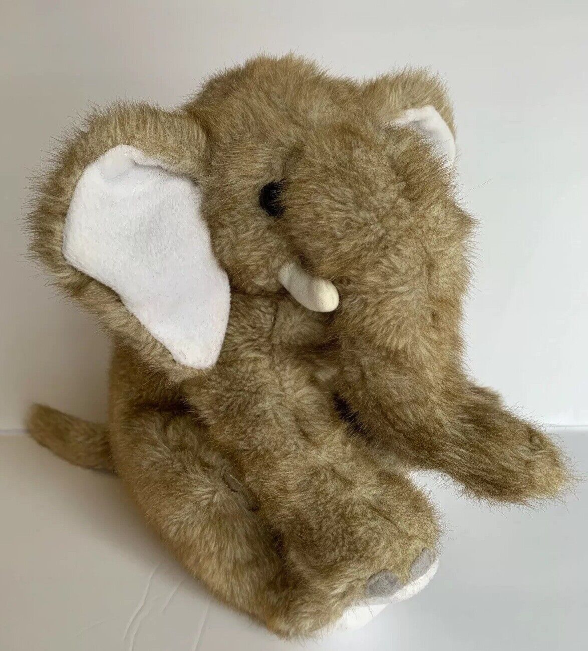 Dan Dee Dandee Collector's Choice Fuzzy Plush Stuffed Brown Elep
