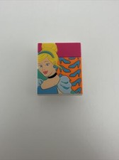 CROCS BRAND JIBBITZ DISNEY PRINCESS CINDERELLA SHOE CHARM -Used-1.3In  99