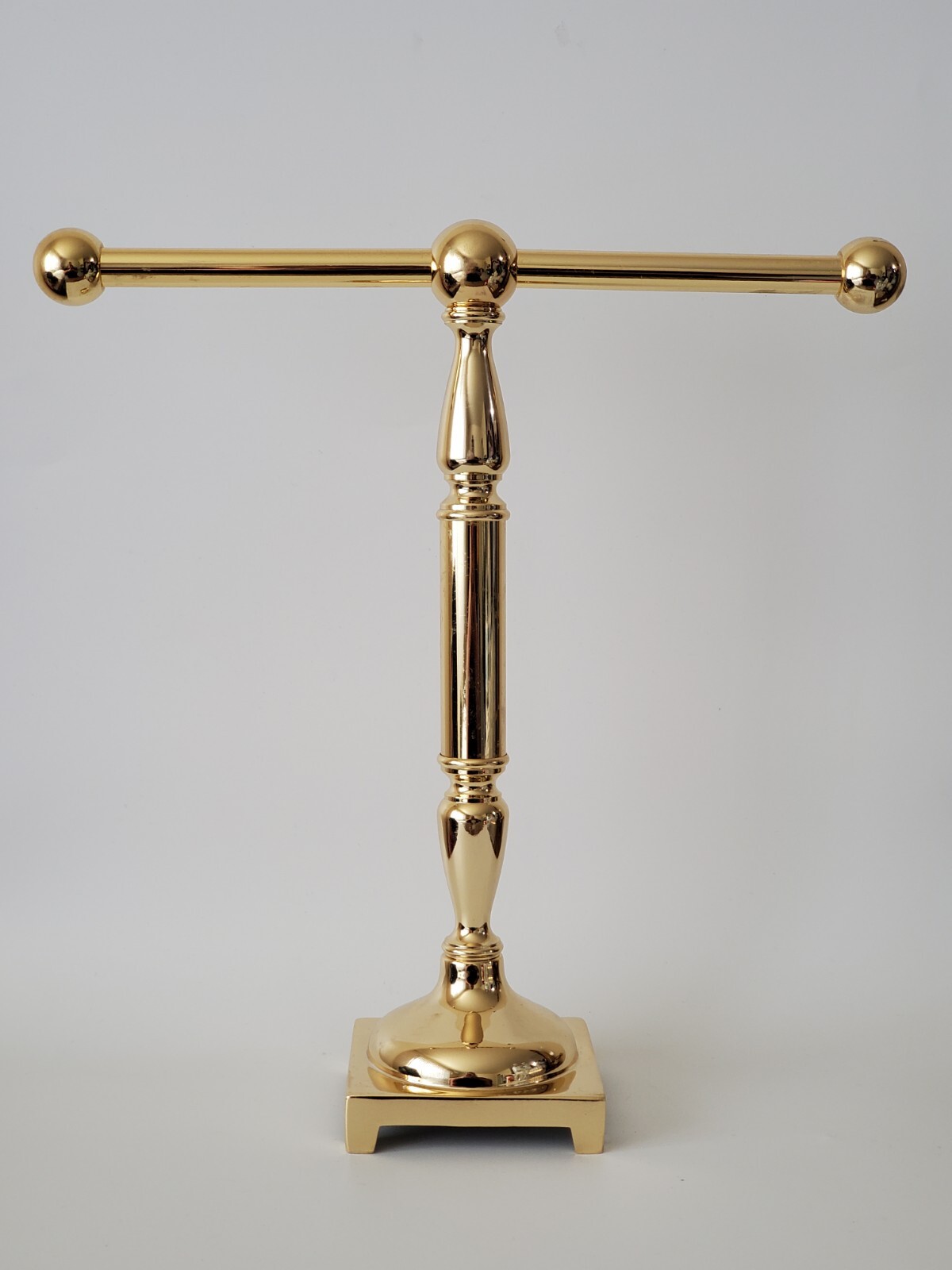 Vanity Top 2 Arm Brass Guest Towel Holder eBay